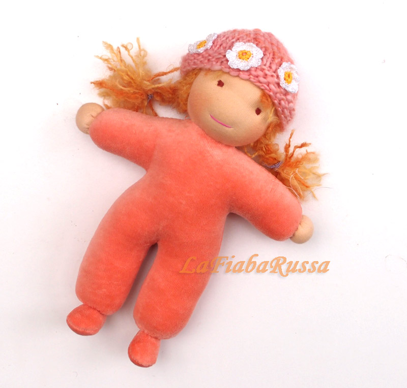 Mini Waldorf doll  10 inch, made to order