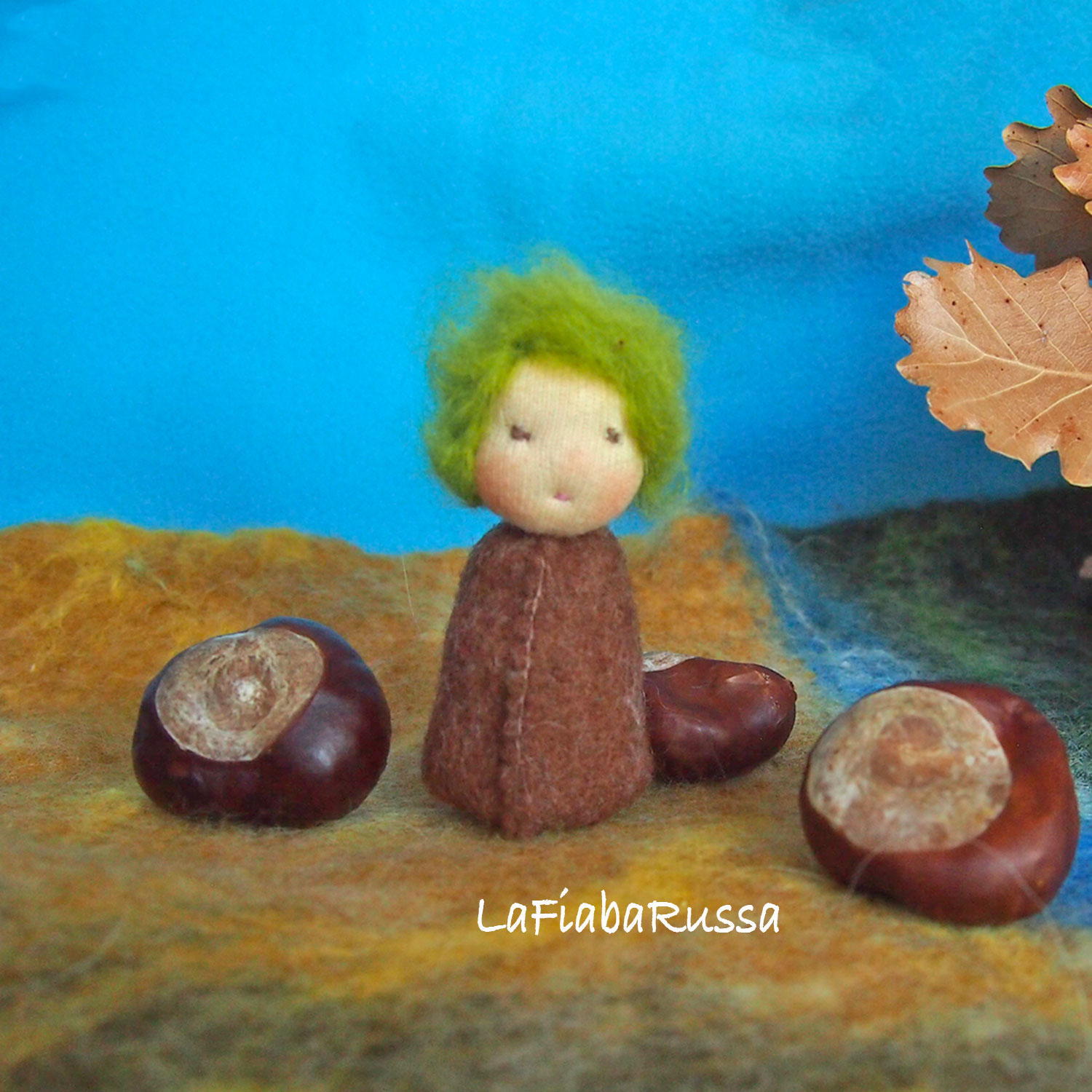 chestnut little doll